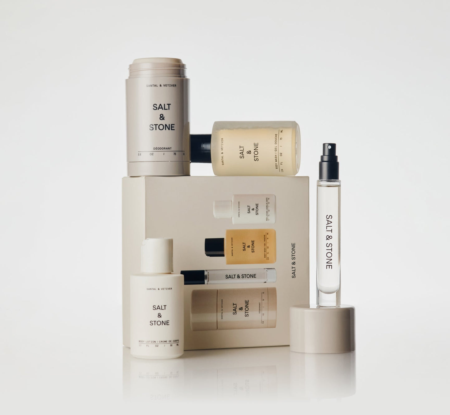 Body Care Essentials Set Black Rose & Oud