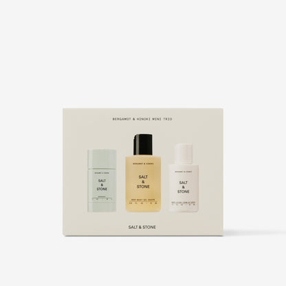Mini Trio Bergamot & Hinoki