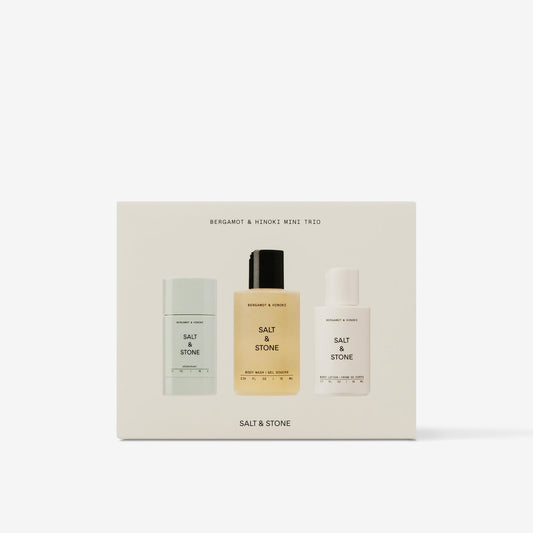 Mini Trio Bergamot & Hinoki